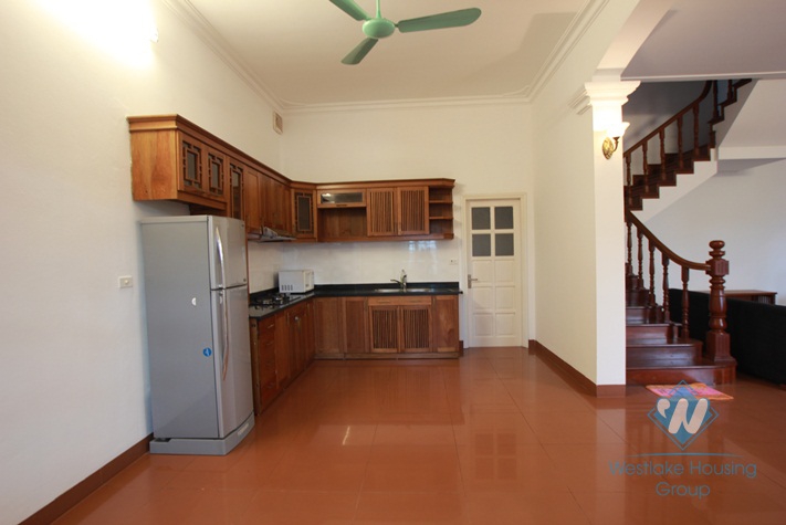 Beautiful house with nice garden for lease in Au co st, Tay Ho District